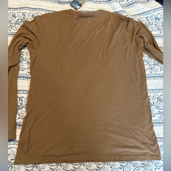Encanto Long Sleeve T-Shirt in brown by Jungmaven XXL - Picture 3 of 4